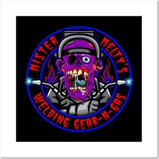 MR MELTY - WELDING GAS N GEAR Posters and Art